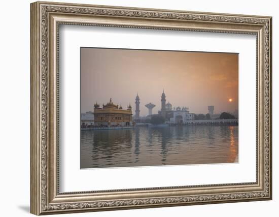 The Harmandir Sahib (The Golden Temple), Amritsar, Punjab, India, Asia-Jane Sweeney-Framed Photographic Print