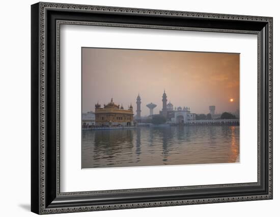 The Harmandir Sahib (The Golden Temple), Amritsar, Punjab, India, Asia-Jane Sweeney-Framed Photographic Print