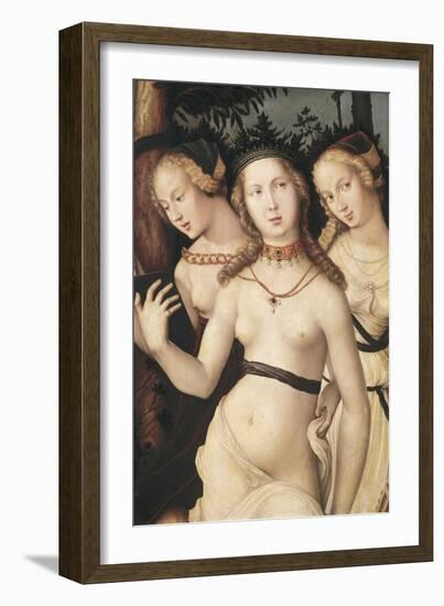 The Harmony Or, the Three Graces-Hans Baldung Grien-Framed Art Print