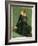 The Harp Player, a Study of Annie Miller, 1872 (W/C and Gouache)-Dante Gabriel Rossetti-Framed Giclee Print