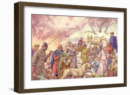 The Harrying of the North-Pat Nicolle-Framed Giclee Print