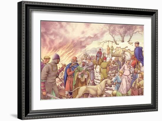 The Harrying of the North-Pat Nicolle-Framed Giclee Print