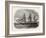 The Hartford (Admiral Farragut's Flag-Ship), USA, 1870s-null-Framed Giclee Print