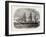 The Hartford (Admiral Farragut's Flag-Ship), USA, 1870s-null-Framed Giclee Print