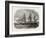 The Hartford (Admiral Farragut's Flag-Ship), USA, 1870s-null-Framed Giclee Print