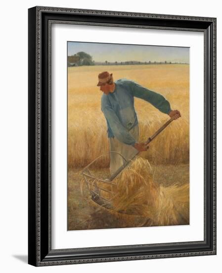 The Harvest, 1885-Laurits Andersen Ring-Framed Giclee Print