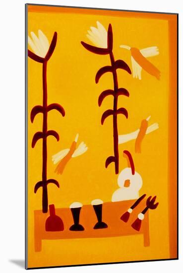 The harvest, 1997, (oil on linen)-Cristina Rodriguez-Mounted Giclee Print