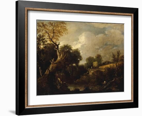 The Harvest Field, c.1796-John Constable-Framed Giclee Print
