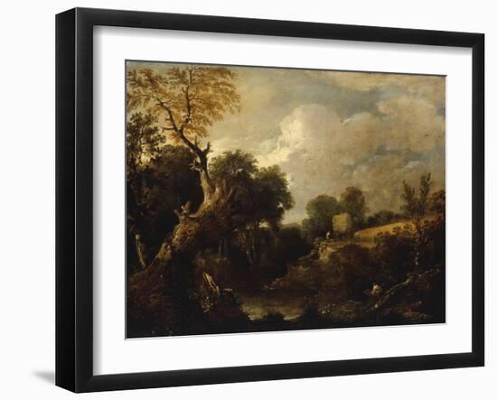 The Harvest Field, c.1796-John Constable-Framed Giclee Print