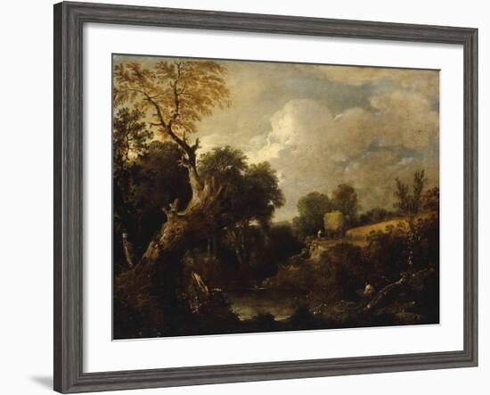 The Harvest Field, c.1796-John Constable-Framed Giclee Print