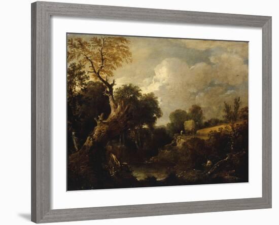 The Harvest Field, c.1796-John Constable-Framed Giclee Print