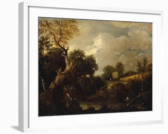 The Harvest Field, c.1796-John Constable-Framed Giclee Print