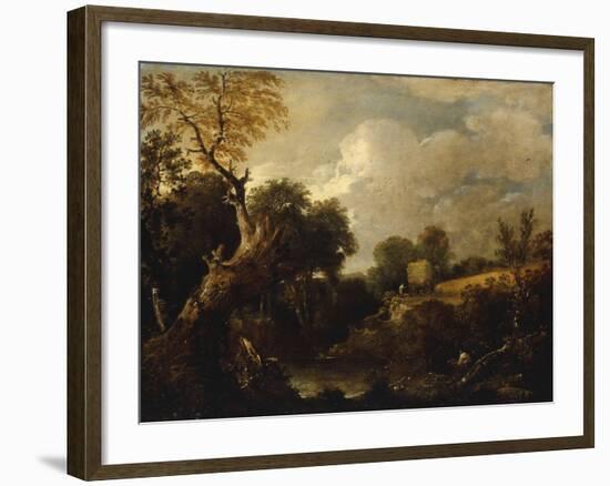The Harvest Field, c.1796-John Constable-Framed Giclee Print
