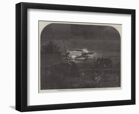 The Harvest Moon-Edmund George Warren-Framed Giclee Print