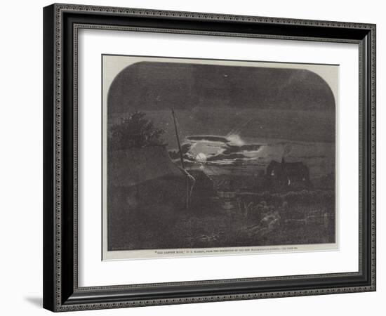 The Harvest Moon-Edmund George Warren-Framed Giclee Print