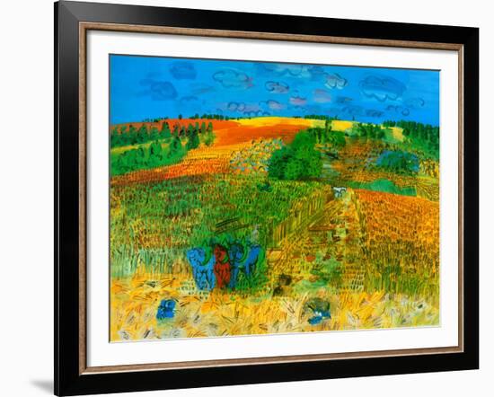 The Harvest-Raoul Dufy-Framed Art Print