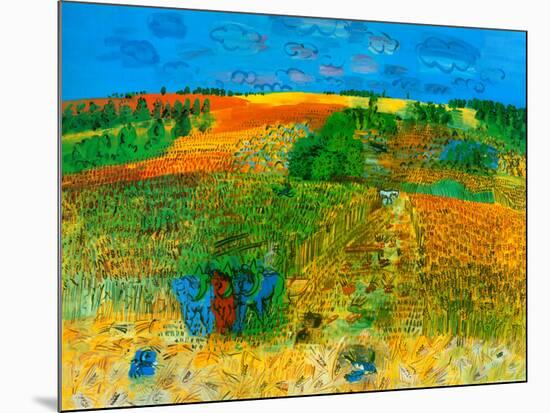 The Harvest-Raoul Dufy-Mounted Art Print