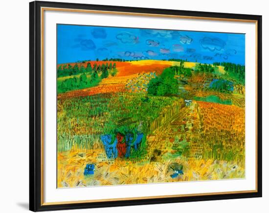 The Harvest-Raoul Dufy-Framed Art Print