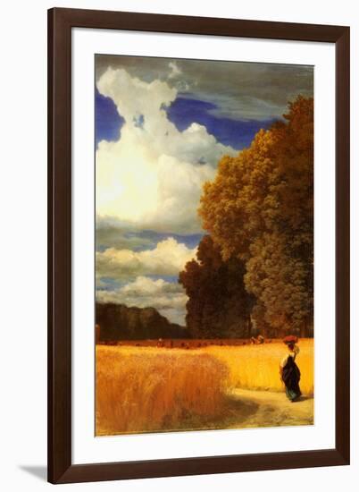 The Harvest-Robert Zund-Framed Art Print