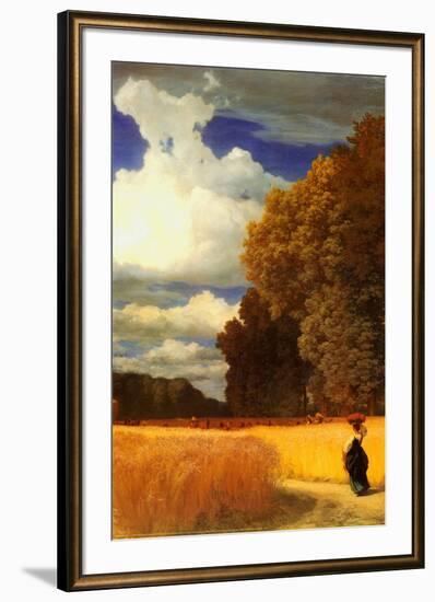 The Harvest-Robert Zund-Framed Art Print