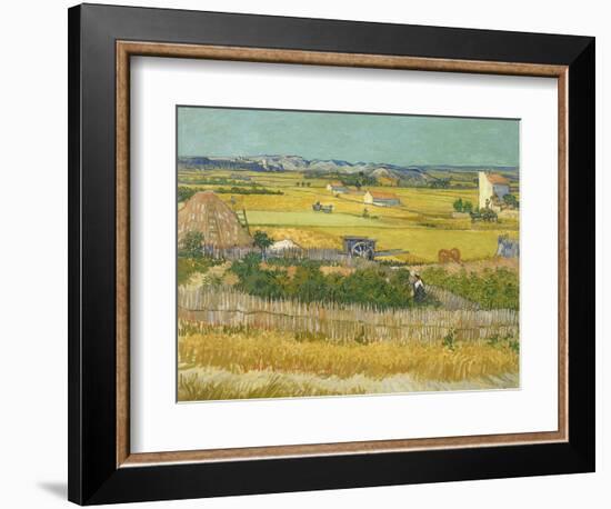 The Harvest-Vincent van Gogh-Framed Giclee Print