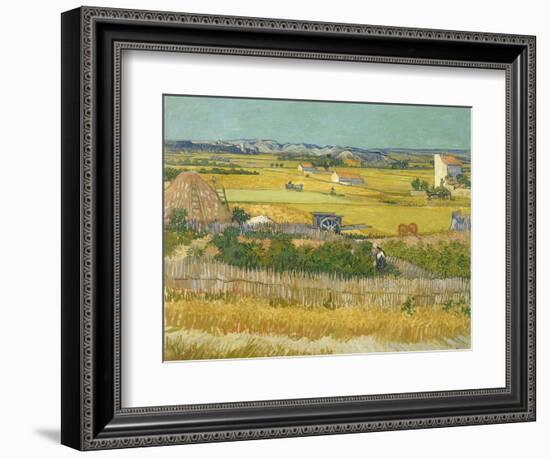 The Harvest-Vincent van Gogh-Framed Giclee Print