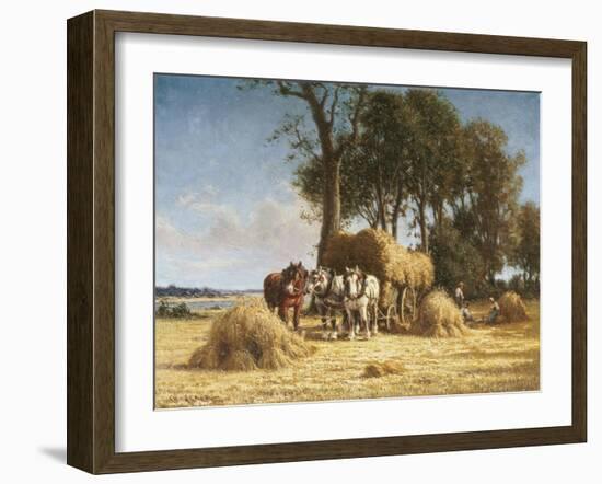 The Harvest-Charles Clair-Framed Giclee Print