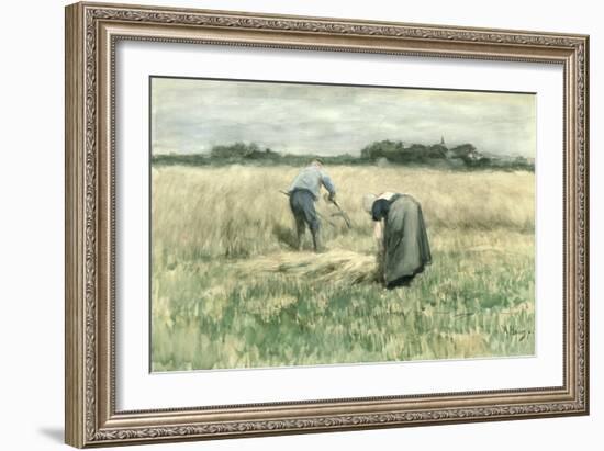 The Harvest-Anton Mauve-Framed Giclee Print