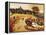 The Harvester's Meal-Pieter Brueghel the Younger-Framed Premier Image Canvas