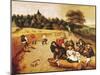 The Harvester's Meal-Pieter Brueghel the Younger-Mounted Giclee Print