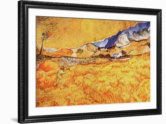 The Harvester-Vincent van Gogh-Framed Art Print