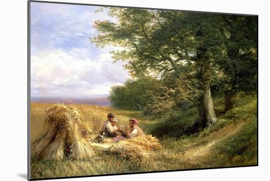 The Harvesters, 1881-George Vicat Cole-Mounted Giclee Print