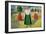 The Harvesters, 1909-10-Kasimir Malevich-Framed Giclee Print