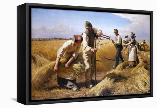 The Harvesters-Hans Brasen-Framed Premier Image Canvas