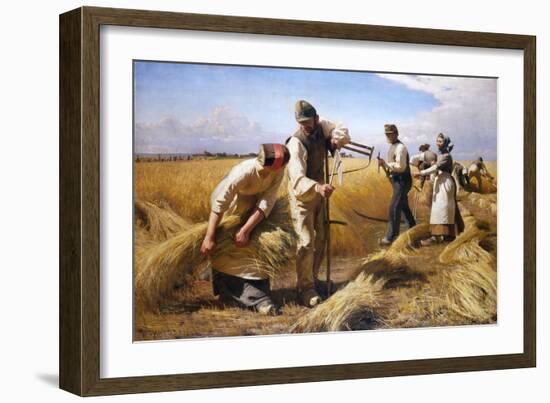 The Harvesters-Hans Brasen-Framed Giclee Print