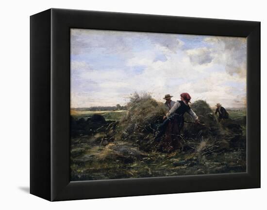 The Harvesters-Julien Dupre-Framed Premier Image Canvas