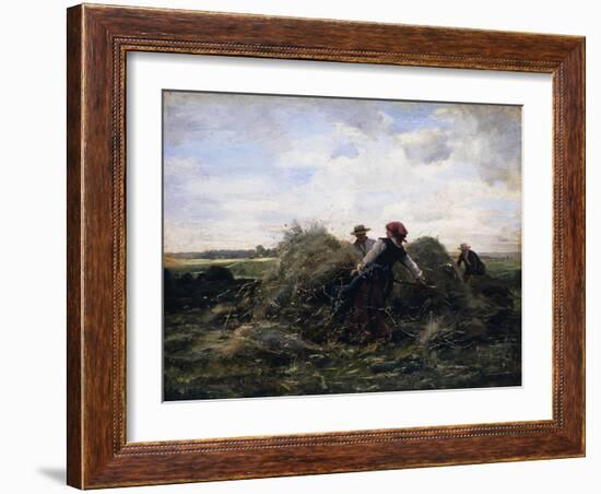 The Harvesters-Julien Dupre-Framed Giclee Print