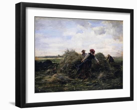 The Harvesters-Julien Dupre-Framed Giclee Print