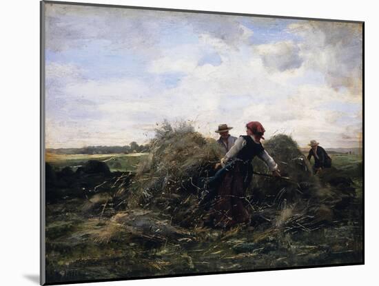 The Harvesters-Julien Dupre-Mounted Giclee Print