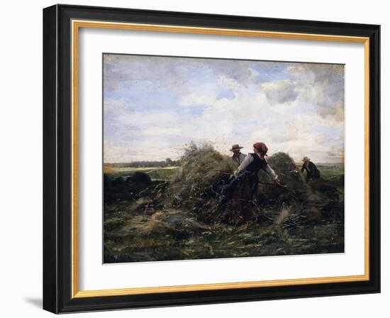 The Harvesters-Julien Dupre-Framed Giclee Print