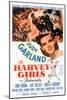 The Harvey Girls, Judy Garland, 1946-null-Mounted Art Print