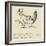 The Hasty Higgledipiggledy Hen-Edward Lear-Framed Giclee Print