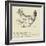 The Hasty Higgledipiggledy Hen-Edward Lear-Framed Giclee Print