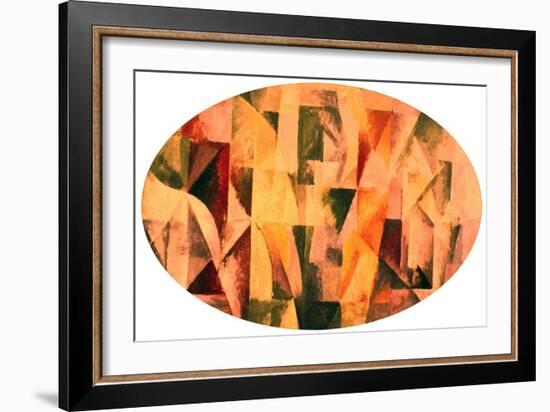 The Hat, 1912-Robert Delaunay-Framed Giclee Print