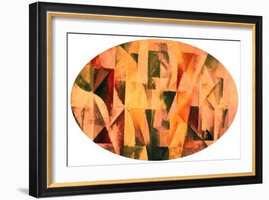 The Hat, 1912-Robert Delaunay-Framed Giclee Print