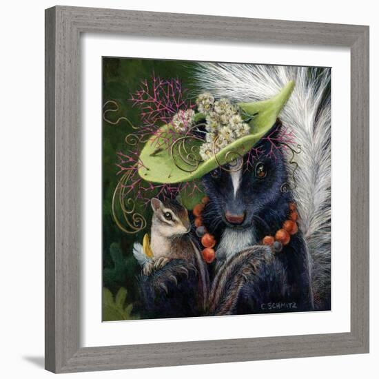 The Hat Maker-Carolyn Schmitz-Framed Art Print