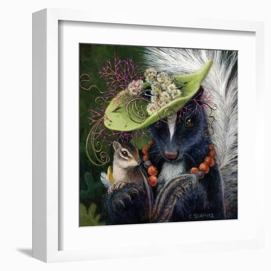 The Hat Maker-Carolyn Schmitz-Framed Art Print