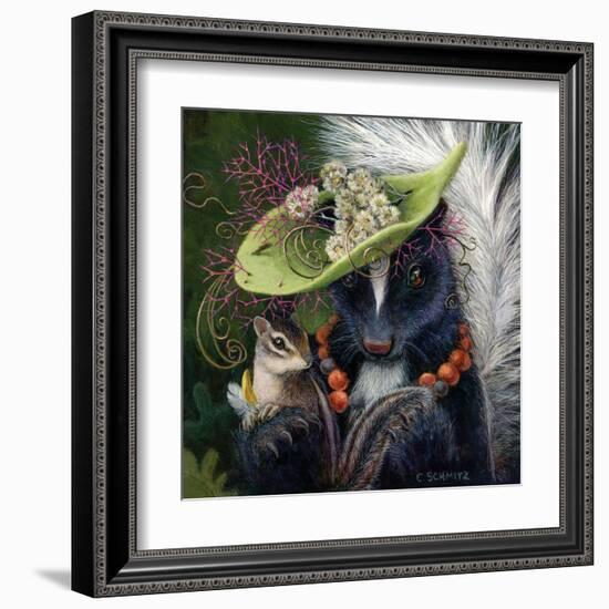 The Hat Maker-Carolyn Schmitz-Framed Art Print