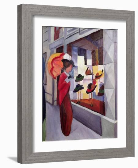 The Hat Shop-Auguste Macke-Framed Giclee Print