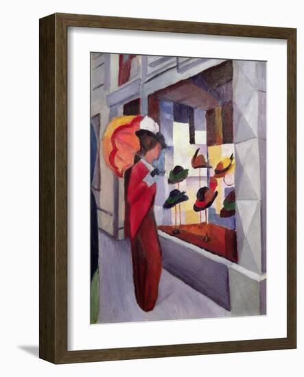 The Hat Shop-Auguste Macke-Framed Giclee Print